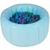 School Specialty Pit Balls, Blue, Set of 250