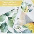 thumbnail image 6 of Eucalyptus Sunflower Shower Curtain Sage Green Spring Watercolor Leaves Farmhouse Leaf Plant Bathroom Curtains Waterproof Fabric Bathtub Curtains Set with Hooks 72"x84", 6 of 6