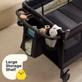 thumbnail image 5 of HARPPA 6-in-1 Baby Playard with Bassinet, Changing Table & Storage, Portable Travel Playard for Newborn,Black, 5 of 9