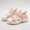 F-644Pink, variant on ZHOGXU Baby Kids Girls Sandals Soft Sole Non Slip Closed Toe Mesh Lightweight Breathable Shoes For Outdoor Play And Daily Wear,Black,4-4.5 Years