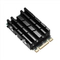thumbnail image 2 of 3X M.2 2242 Radiador de Unidad de Estado Sólido Disipador de de Enfriamiento de SSD Nvme2242 Chaleco de Enfriamiento de Disipador de de Unidad de Estado Sólido SSD, 2 of 5