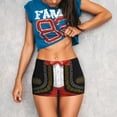 thumbnail image 3 of Fotbe CHARRO SUIT Shorts Sin Costuras – Shorts Deportivos de Cintura Alta para Mujer, Elásticos para Gimnasio, Yoga, Running o Ciclismo-Medium, 3 of 8