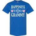 thumbnail image 3 of Inktastic Happiness is Being a Grammy with Butterflies T-Shirt, 3 of 5