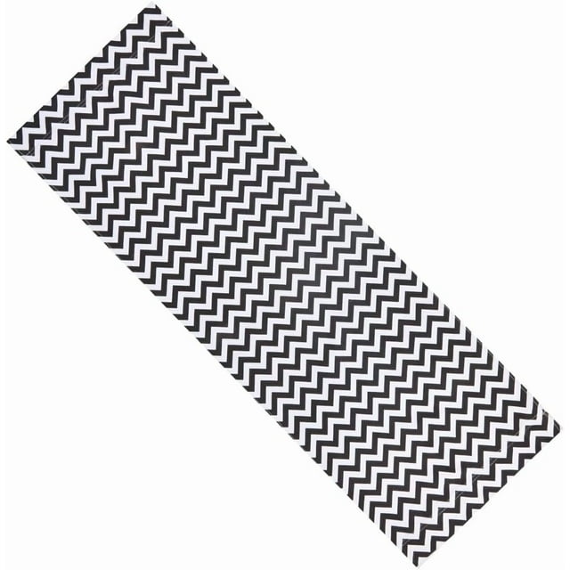 Sillas de playa plegables de lona de 115 x 43 cm para patio, sillas de exterior de repuesto, sillas de tela con rayas blancas y negras, sillas reclinables portátiles de tela.