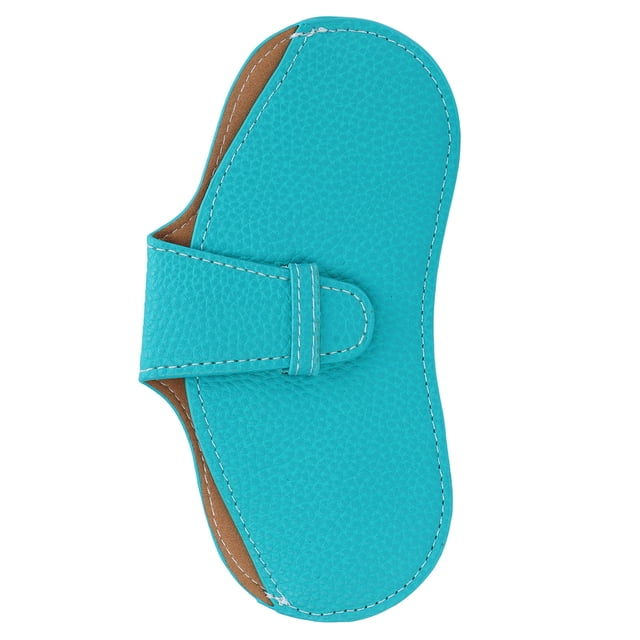 Estuche de cuero para gafas de sol, estuche de cuero para gafas de sol, estuche portátil para anteojos, estuche de cuero para gafas, elegante y moderno