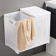 thumbnail image 4 of Uutvmp Collapsible Plastic Laundry Baskets, Foldable Laundry Hamper, 4 of 7