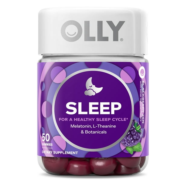 Olly Sleep Vitamin Gummies with 3mg Melatonin, 50 ct