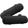 thumbnail image 1 of Almohadillas para reposabrazos de silla (paquete de 2), cómodo cojín para silla de juegos de computadora, soporte para codo extraíble y lavable, alivio de presión del antebrazo, negro, 1 of 5