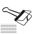 thumbnail image 1 of Paper Clamps, 30Pcs Wire Binder Clips Simple Style 2 Inch Strong Clamping  For Tickets Black,Bronze,Purple Bronze, 1 of 8