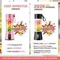 thumbnail image 6 of Cordless Personal Size Portable Blender - 380Ml Blender Smoothies and Shakes,  Traveling Juice Cup with  Blending, Freshly Squeezed in /Travel/, 6 of 6