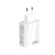 thumbnail image 1 of Seitruly Cabezal de Enchufe europeo Adaptador de enchufe multipropósito para ahorrar tiempo Accesorios de viaje Suministros de teléfono ABS de Teléfono y Comunicación White EU Plug, 1 of 4