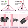 thumbnail image 4 of Soporte para partituras CAHAYA CY0194 con bolsa de transporte, color rosa, 4 of 7