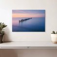 thumbnail image 2 of Elephant Stock Lake Superior Old Pier Ii Wall Art - Horizontal Canvas Wall Art - Living Room Wall Decor - Nature Canvas - Orange And Black Decor By Alan Majchrowicz - 12" x 8", 2 of 4