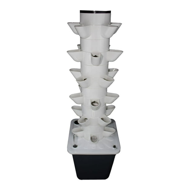 Kit de sistema de cultivo hidropónico para cocina, plantas de interior, jardinería vertical 30 agujeros