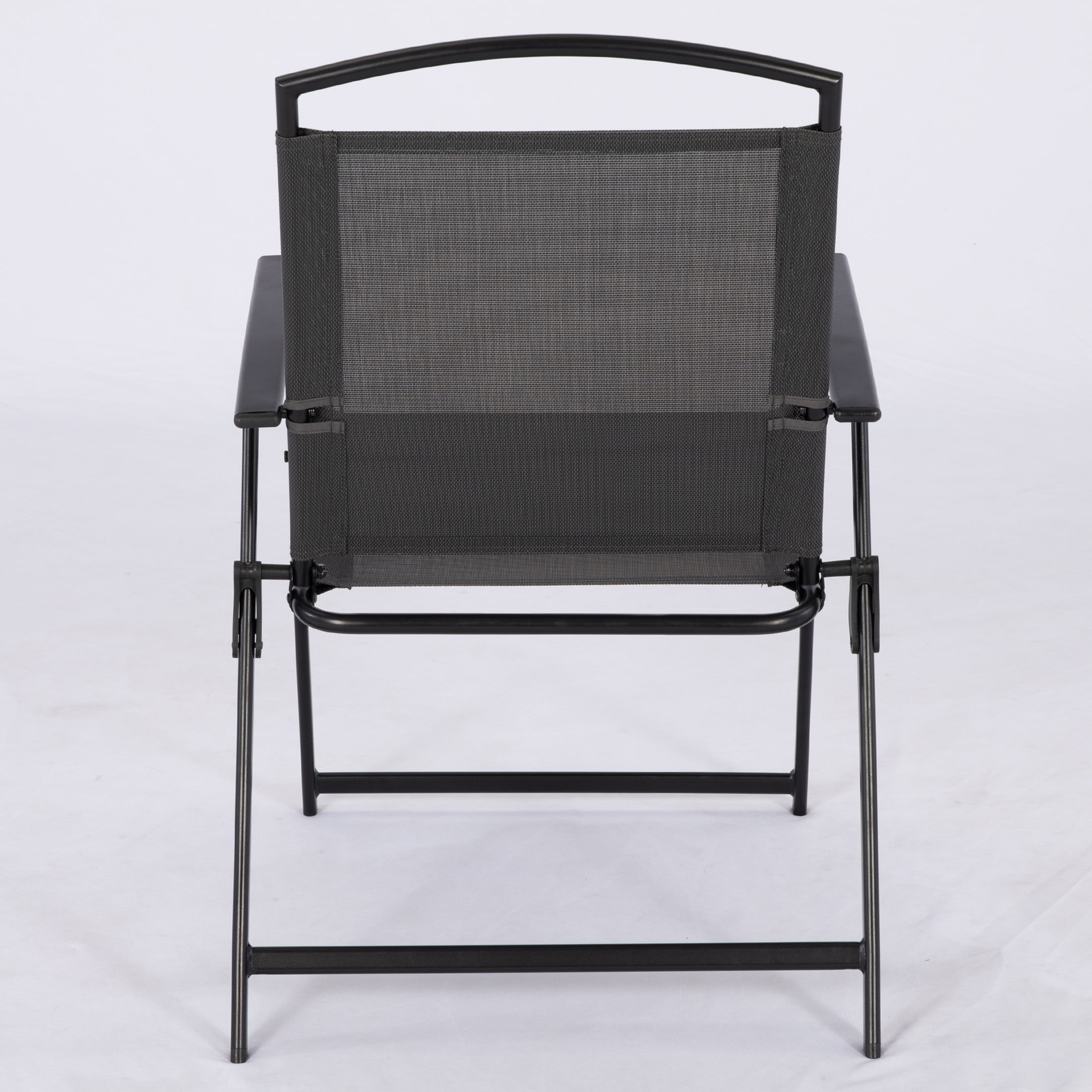 Mainstays Albany Lane 5-Piece Steel Outdoor Patio Dining Set with Umbrella Hole, Black
