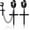Black-Asymmetric Cross, variant on Unisex punk hip-hop stainless steel lightning bolt pendant earrings in silver, black, and gold clasps, suitable as a gift for women and men.
