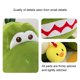 thumbnail image 5 of wsevypo Muñecos de peluche suaves y abrazables en forma de dinosaurios, 5 of 6