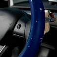 thumbnail image 5 of Flamingo 14.5 Inch Printing PVC Leather Auto Accessories Steering Wheel Cover, 5 of 6
