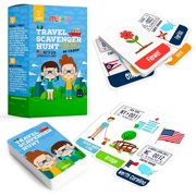 merka RoadTrip Activites For Kids Road Trip Essentials Kids Roadtrip Games License Plate Game Road Trip Travel Scavenger Hunt Set Objects To Find On Road License Plates 96 Flashcards