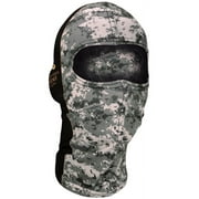 Zan Headgear Nylon Balaclava - U.S. Army Camo Crest