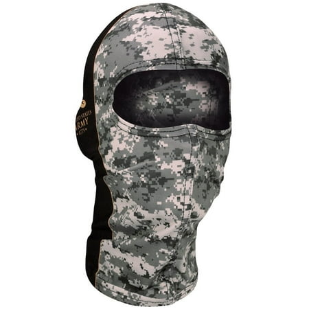 Zan Headgear Nylon Balaclava - U.S. Army Camo Crest