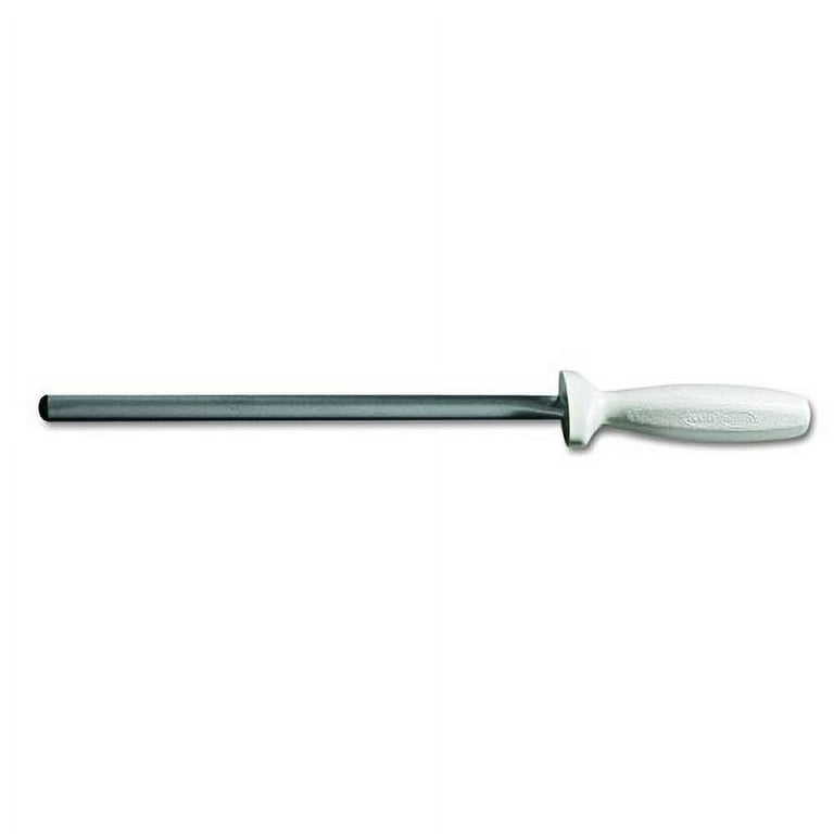Dexter Sani-Safe® Stainless Steel Diamond Knife Sharpener with White  Plastic Handle - 12L