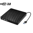 thumbnail image 3 of External CD DVD Drive, USB 3.0 and Type-C Portable Drive Reader, DVD/CD ROM Burner Rewriter ,Easy to Use, 3 of 6