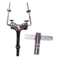 thumbnail image 1 of Soporte para doble tom, abrazadera para brazo de tom doble, hardware de exhibición, reemplaza accesorio de batería, soporte para batería, montaje, 1 of 10