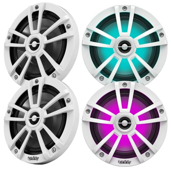 Infinity 6.5" Marine Reference Series Speakers - White - BULK PACKAGING [622MBW-KIT]