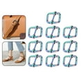 thumbnail image 3 of 10Pcs Metal Rectangle Adjuster Slides Buckle, Webbing Belts Buckle Metal s for for Belt Bags diy Keychains 13x20mm, 3 of 9