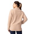 thumbnail image 4 of Free Country Women's High Pile Shacket Wheat XL, 4 of 5
