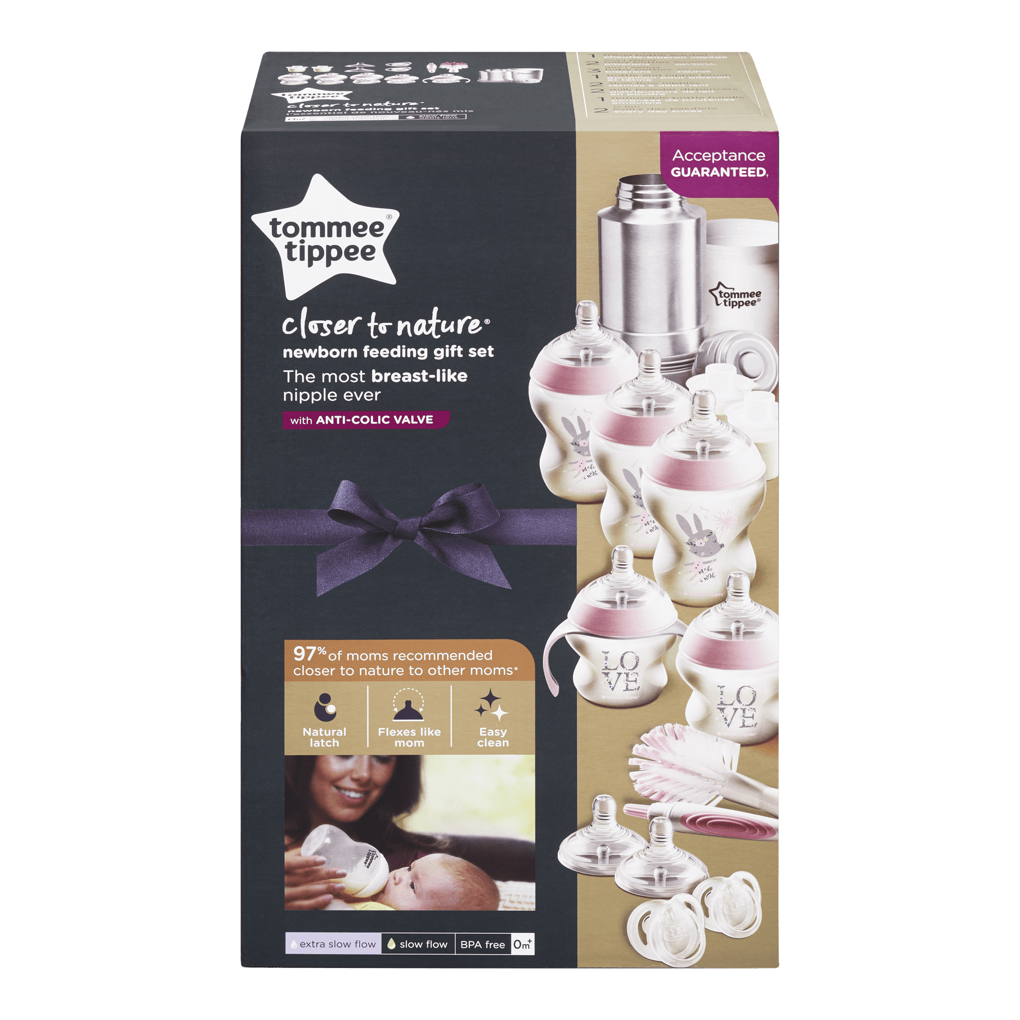 Tommee tippee closer to store nature newborn feeding gift set