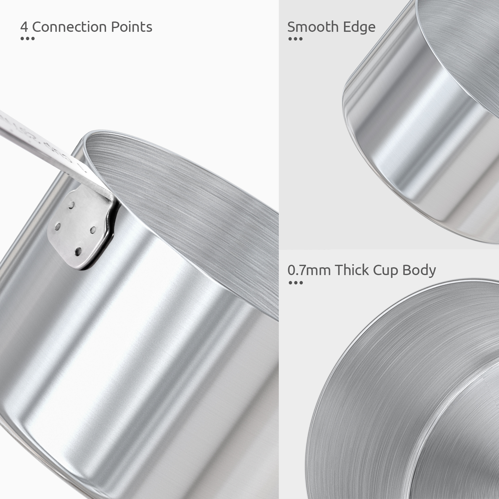 U-Taste 12-Piece Stainless Steel Measuring Cups and Spoons photo 6