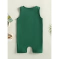 thumbnail image 4 of Bagilaanoe Newborn Baby Boys Summer Jumpsuit Contrast Color Sleeveless Bodysuit 3M 6M 12M 18M Infant Casual One Piece Romper, 4 of 8