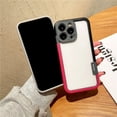 thumbnail image 5 of Para iPhone 16 15 Pro Max 14 Plus 13 Mini Funda colorida de silicona suave con marco de parachoques a prueba de golpes Funda protectora sin borde trasero, 5 of 5