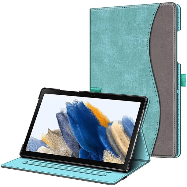 Funda para Samsung Tab A8 2022, funda tipo libro con función atril de piel sintética de primera calidad, funda para Samsung Galaxy Tab A8 de 10,5 pulgadas con función de encendido y apagado