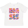 thumbnail image 3 of Inktastic Big Sister Announcement Retro Flower Big Sis Girls Toddler T-Shirt, 3 of 5