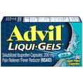 thumbnail image 4 of (2 pack) Advil Liqui-Gels Pain Relievers for Headache Relief, Fever Reducer Liquid Filled Capsules, 200 Mg Ibuprofen, 80 Count, 4 of 17
