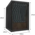 thumbnail image 2 of Cubierta protectora de silla de playa 420d, cubierta protectora de silla de playa 135x105x175/140cm, cubierta protectora impermeable para silla de playa, con velcro, transpirable, W brand modelStyleType, 2 of 2