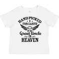 thumbnail image 3 of Inktastic Handpicked for Earth by My Great Uncle in Heaven Boys or Girls Toddler T-Shirt, 3 of 5