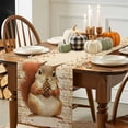 thumbnail image 3 of Fall Cute Table Runner, Autumn Thanksgiving Kitchen Dining Table Decoration for Home Party Decor 13x108 Inches, 3 of 9