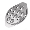 thumbnail image 3 of 1 plato para caracoles con 12 agujeros, ideal para barbacoa o cena., 3 of 7