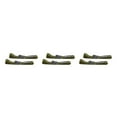 thumbnail image 3 of QualitChoice 1/2/3/5 2X Attaché Ceinture Ensemble Bagages Cils Sangle Cargo Cravate Stockage Randonnée Camping Boucle Valise de Voyage Réglable Durable Vert Foncé / S 3PCS, 3 of 6