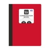 Pen+Gear 100 Sheets Red Composition Book, Wide Ruled, 9.75" x 7.5"