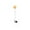 A, variant on Halloween Stainless Steel Spoon with Character Topper, 6.69 x 1.18 x 0.79 in Coffee Tea Dessert Spoon for Kitchen Party Decor