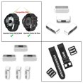 thumbnail image 4 of Soporte para correa de reloj Anillo de Soporte de bucle de silicona para Fenix 5S Smart Blanco 20 mm, 4 of 6