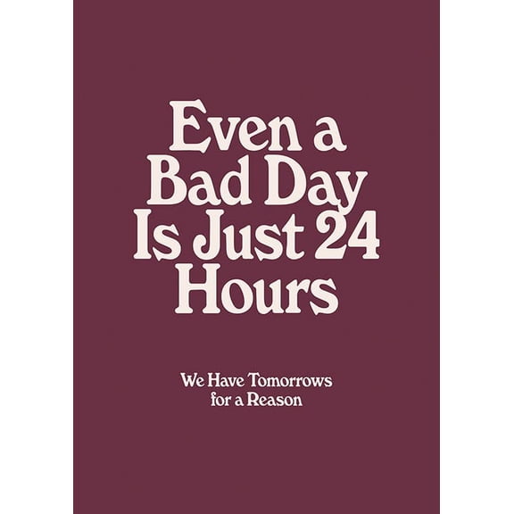 Bad Day Print Wall Art, Modern Wall Decor For Living Room Bedroom, 24x36 UNFRAMED