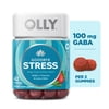 OLLY Goodbye Stress Gummy, Stress Support, GABA, L-Theanine, Lemon Balm, Chamomile, Berry, 42 Count