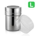 thumbnail image 4 of Toystoory Coctelera de Chocolate pulido, tamiz de café de mano para el hogar, portátil, malla de 1MM, azúcar, sal, especias, tarro, lata de condimento, Teteras Groß Toystoory HA010091-03, 4 of 6