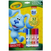 Crayola Blues Clues Color & Activity Pad With 7 Mini Markers!